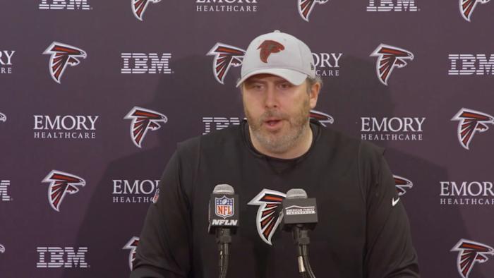 Arthur Smith on Kyle Pitts